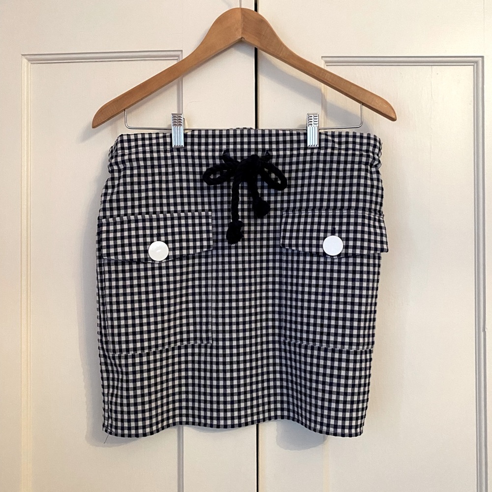 ZARA Gingham Skirt (NEVER WORN)